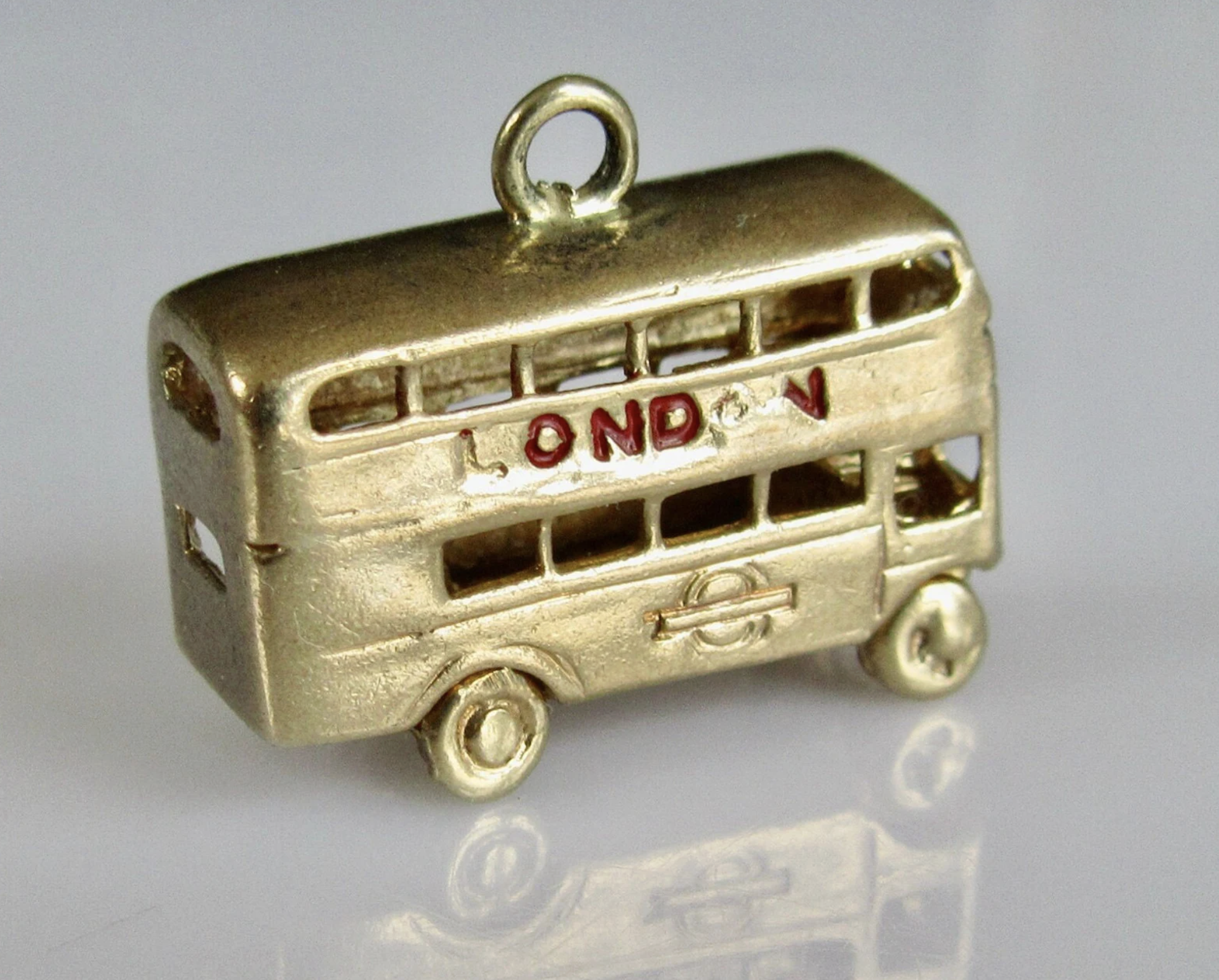 Vintage 9ct gold bracelet charms